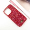 TPU чохол Bling World Rock Diamond для Apple iPhone 16 Pro (6.3"), Червоний