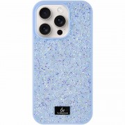 TPU чохол Bling World Rock Diamond для iPhone 16 Pro (6.3"), Блакитний