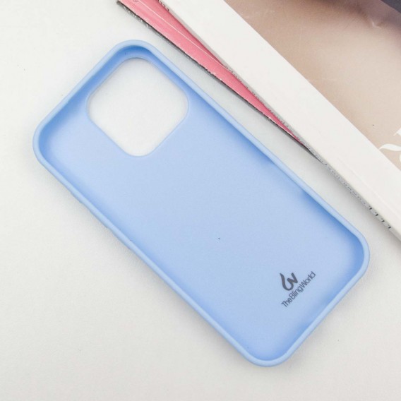 TPU чохол Bling World Rock Diamond для iPhone 16 Pro (6.3"), Блакитний