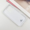 TPU чохол Bling World Rock Diamond для Apple iPhone 16 Pro (6.3"), Білий