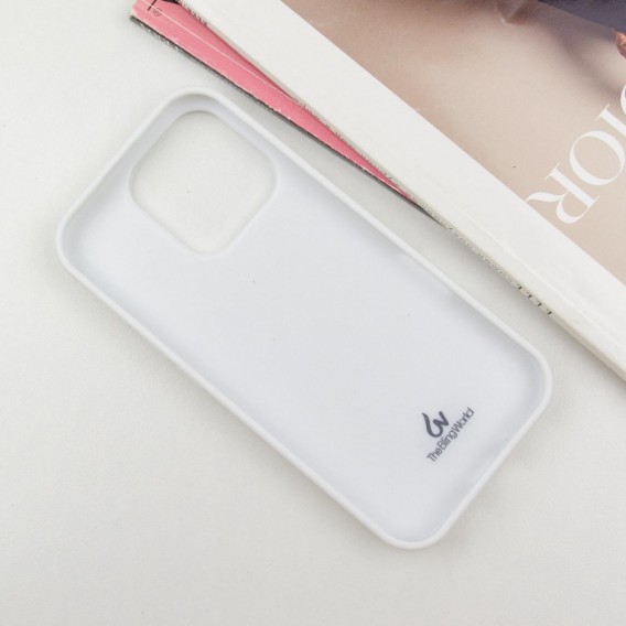 TPU чохол Bling World Rock Diamond для Apple iPhone 16 Pro (6.3"), Білий