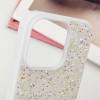 TPU чохол Bling World Rock Diamond для Apple iPhone 16 Pro (6.3"), Білий