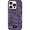 TPU чехол Bling World Rock Diamond для Apple iPhone 16 Pro (6.3"), Фиолетовый