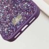 TPU чехол Bling World Rock Diamond для Apple iPhone 16 Pro (6.3"), Фиолетовый