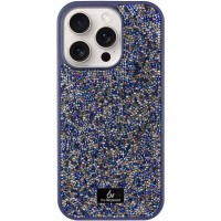 TPU чохол Bling World Rock Diamond для Apple iPhone 16 Pro Max (6.9"), Синій