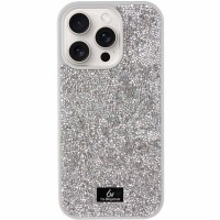 TPU чохол Bling World Rock Diamond для Apple iPhone 16 Pro Max (6.9"), Срібний