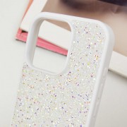 TPU чохол Bling World Rock Diamond для iPhone 16 Pro Max (6.9"), Білий