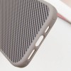 Чохол TPU+PC Carbon with MagSafe для Apple iPhone 16 (6.1"), Grey