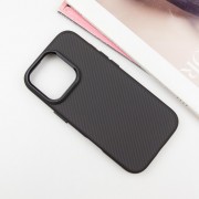 Чехол TPU+PC Carbon with MagSafe для Apple iPhone 16 Pro (6.3"), Black