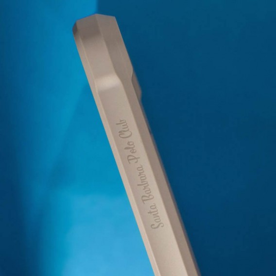 Шкіряний чохол Polo Santa Barbara Isaac для iPhone 16 Pro (6.3"), Titanium grey