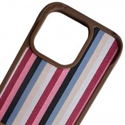 Шкіряний чохол Polo Santa Barbara Isaac для iPhone 16 Pro Max (6.9"), Champagne gold