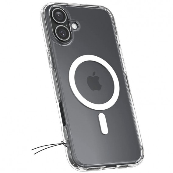 Чохол SGP Ultra Hybrid (MagFit) для Apple iPhone 16 (6.1") Прозорий