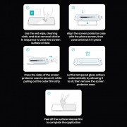 Защитное стекло Nillkin (CP+PRO) для Apple iPhone 16 Pro Max (6.9") (+ аппликатор), Черный