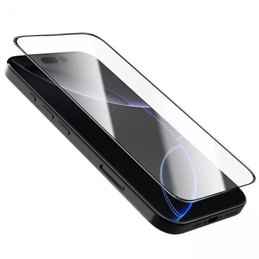 Защитное стекло Nillkin (CP+PRO) для Apple iPhone 16 Pro Max (6.9") (+ аппликатор) Черный - изображение 7