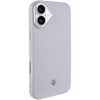 Чохол SGP PC+Leather with MagSafe для Apple iPhone 16 (6.1") Grey