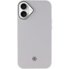 Чехол PC+Leather SGP with MagSafe для Apple iPhone 16 (6.1"), Grey