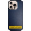 Чохол PC+Leather SGP with MagSafe для Apple iPhone 16 (6.1"), Blue