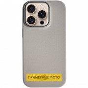 Чехол SGP PC+Leather with MagSafe для Apple iPhone 16 Plus (6.7") Grey