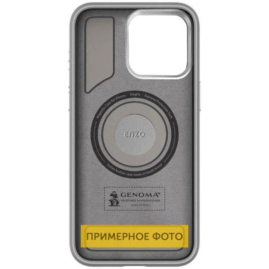 Чохол SGP PC+Leather with MagSafe для Apple iPhone 16 Plus (6.7") Grey - зображення 1 