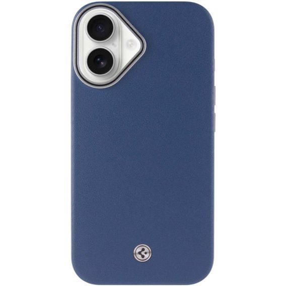 Чохол SGP PC+Leather with MagSafe для Apple iPhone 16 Plus (6.7") Blue