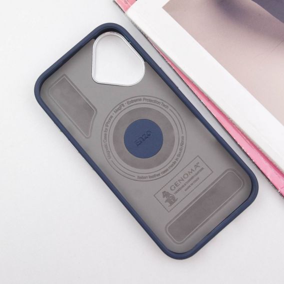 Чохол SGP PC+Leather with MagSafe для Apple iPhone 16 Plus (6.7") Blue