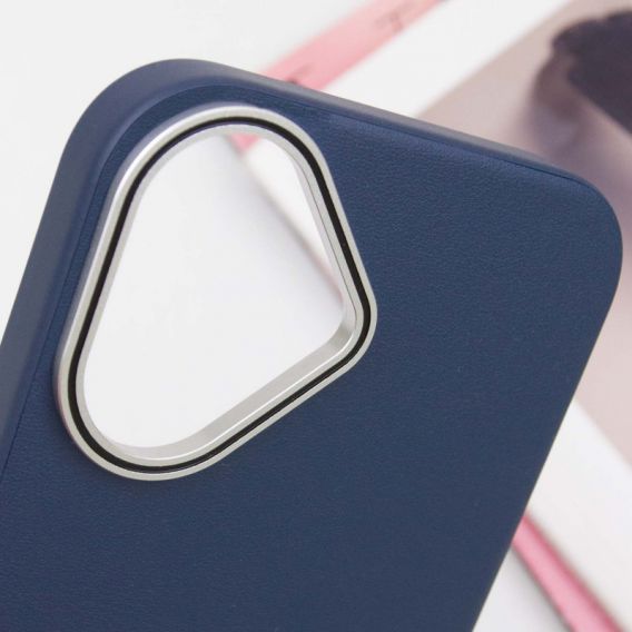 Чохол SGP PC+Leather with MagSafe для Apple iPhone 16 Plus (6.7") Blue