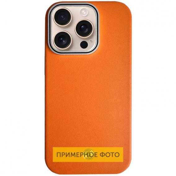 Чехол PC+Leather SGP with MagSafe для Apple iPhone 16 Plus (6.7"), Brown