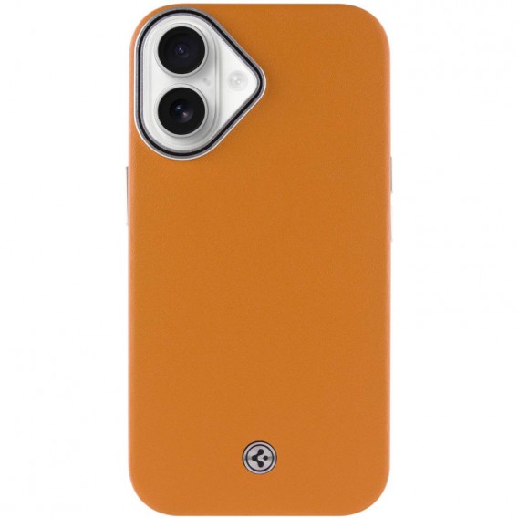 Чехол SGP PC+Leather with MagSafe для Apple iPhone 16 Plus (6.7 дюйма) Brown