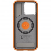 Чехол PC+Leather SGP with MagSafe для Apple iPhone 16 Pro (6.3"), Brown