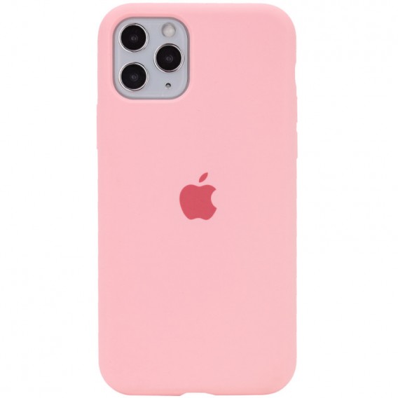 Чохол Silicone Case Full Protective (AA) Apple iPhone 11 Pro (5.8"), Рожевий / Pink