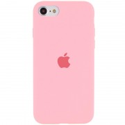 Чохол Silicone Case Full Protective (AA) для Apple iPhone SE (2020) Рожевий / Pink