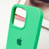 Чохол Silicone Case Full Protective (AA) для Apple iPhone 15 Pro (6.1"), Зелений / Spearmint