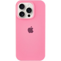 Чохол Silicone Case Full Protective (AA) для Apple iPhone 15 Pro (6.1") Рожевий / Pink