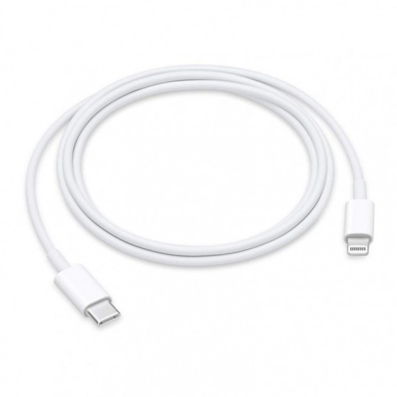 Дата кабель для Apple USB-C to Lightning Cable (А) (1m) no box Білий