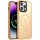 TPU+PC чехол Metal Buttons with MagSafe Colorful для Apple iPhone 16 Pro (6.3") Золотой / Gold