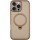 TPU+PC чехол Metal Buttons with MagSafe Colorful HQ Ring для Apple iPhone 16 Pro (6.3") Rose Gold