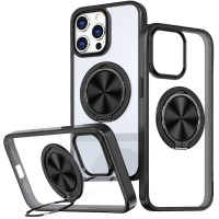 TPU+PC чехол Metal Ring with MagSafe для Apple iPhone 13 Pro (6.1