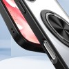 TPU+PC чохол Metal Ring with MagSafe для Apple iPhone 16 Pro (6.3"), Чорний