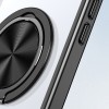 TPU+PC чохол Metal Ring with MagSafe для Apple iPhone 16 Pro (6.3"), Чорний