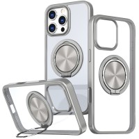 TPU+PC чехол Metal Ring with MagSafe для Apple iPhone 16 Pro Max (6.9