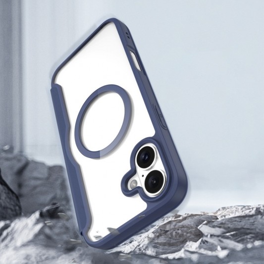 Чехол-книжка Dux Ducis Skin X Pro with MagSafe для Apple iPhone 16 (6.1") Blue - изображение 5