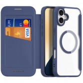 Чехол-книжка Dux Ducis Skin X Pro with MagSafe для Apple iPhone 16 (6.1 дюйма) Blue