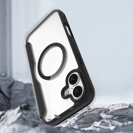 Чехол-книжка Dux Ducis Skin X Pro with MagSafe для Apple iPhone 16 (6.1") Black - изображение 5