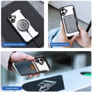 Чехол-книжка Dux Ducis Skin X Pro with MagSafe для Apple iPhone 16 (6.1"), Black