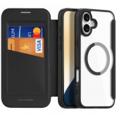 Чохол-книжка Dux Ducis Skin X Pro with MagSafe для Apple iPhone 16 (6.1") Black Чохол-книжка Dux Ducis Skin X Pro with MagSafe для Apple iPhone 16 (6.1") Black