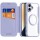 Чехол-книжка Dux Ducis Skin X Pro with MagSafe для Apple iPhone 16 (6.1") Purple
