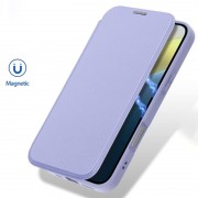 Чехол-книжка Dux Ducis Skin X Pro with MagSafe для Apple iPhone 16 (6.1"), Purple