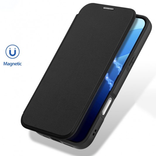 Чохол-книжка Dux Ducis Skin X Pro with MagSafe для Apple iPhone 16 Pro (6.3") Black - зображення 1 