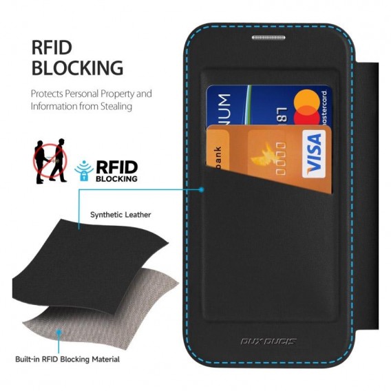 Чехол-книжка Dux Ducis Skin X Pro with MagSafe для Apple iPhone 16 Pro (6.3"), Black