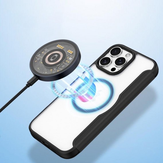 Чехол-книжка Dux Ducis Skin X Pro with MagSafe для Apple iPhone 16 Pro (6.3"), Black